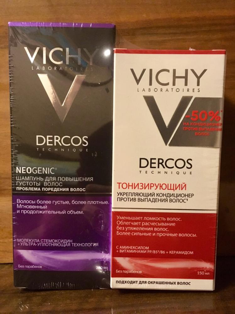 Обзор средств vichy dercos для роста волос