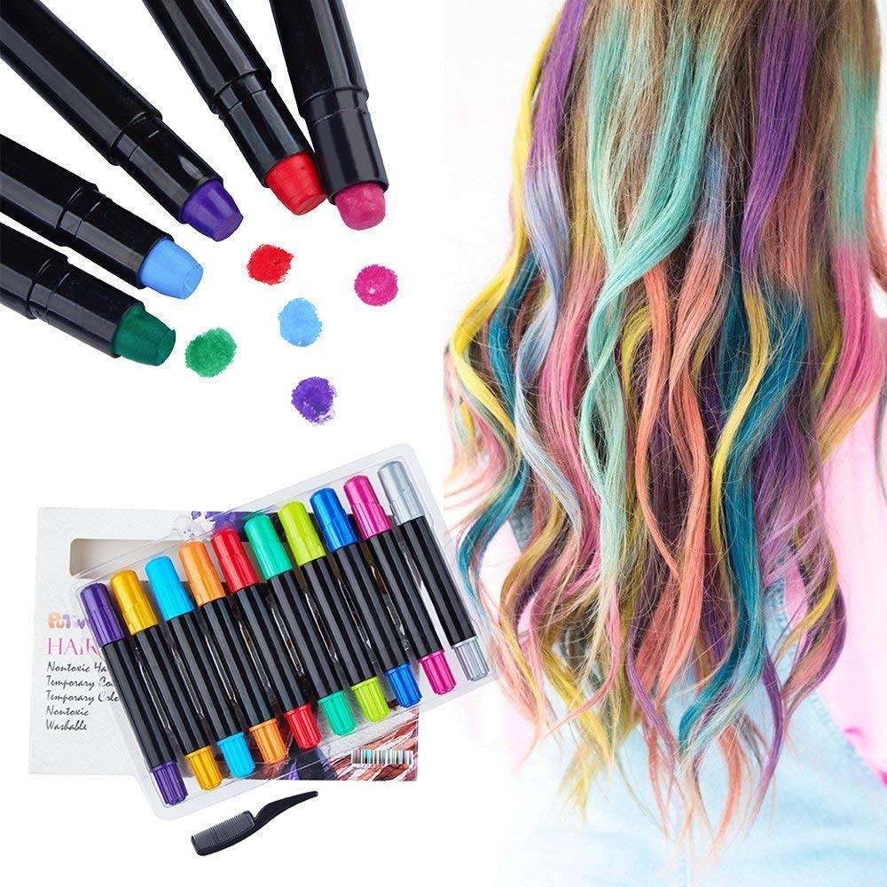 Карандаш краска цветные для волос