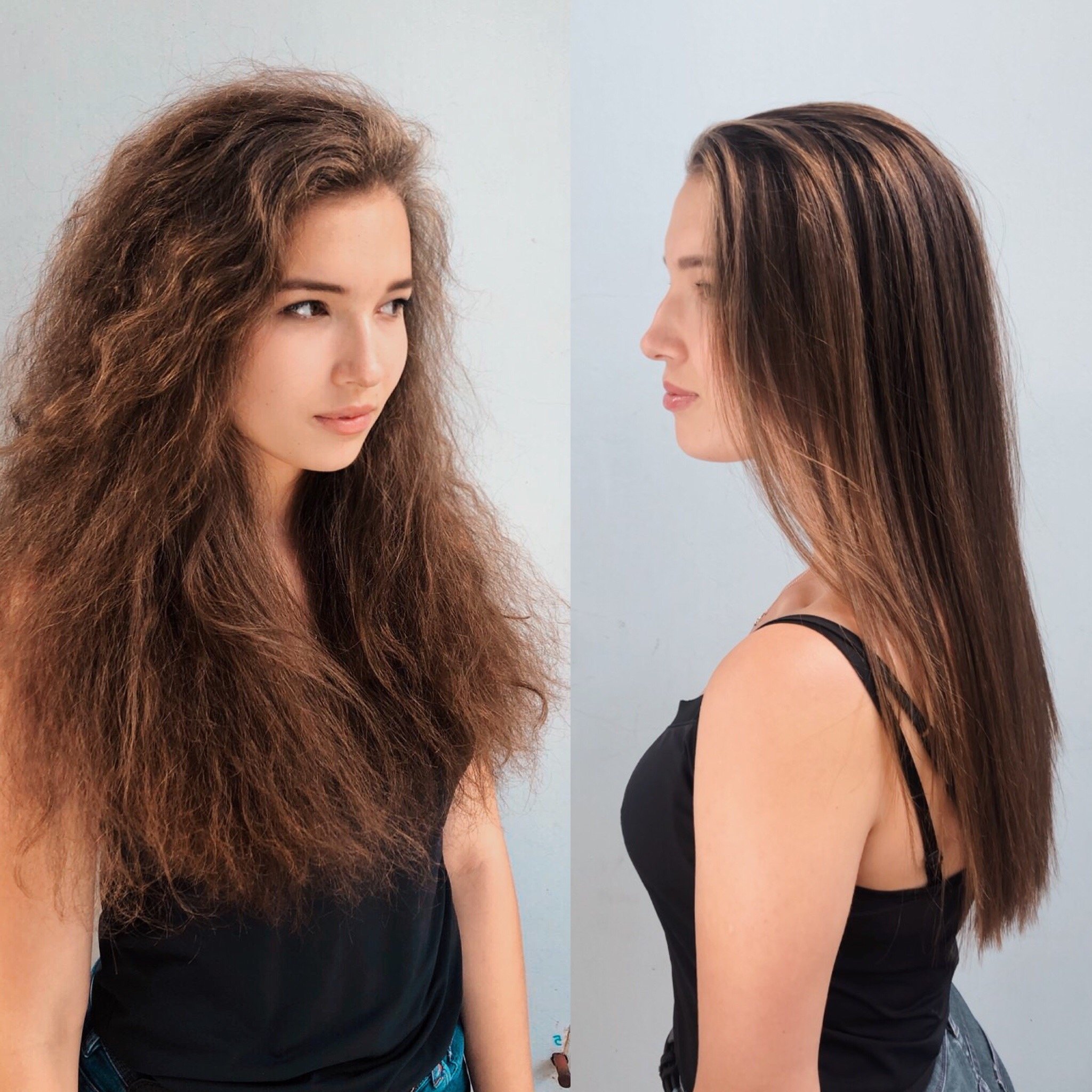Как сделать волосы густыми. делаем их толще и гуще. фото до и после