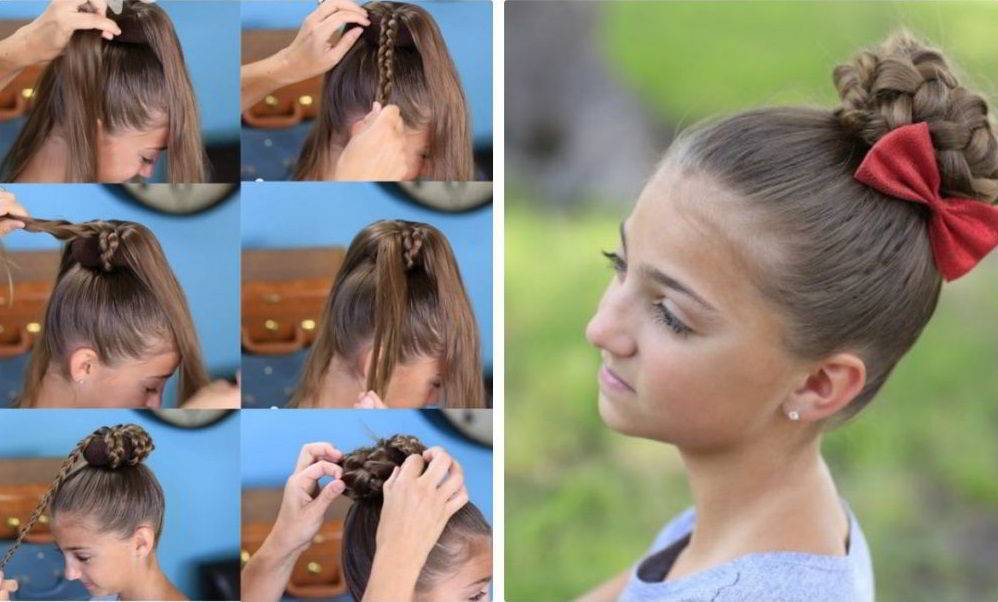 Как сделать шишку на голове: как делать прическу из волос ребенку, как заплести две объемные шишечки, как правильно и быстро гульки