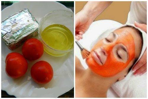 Маски из помидор – деликатное решение проблем кожи лица