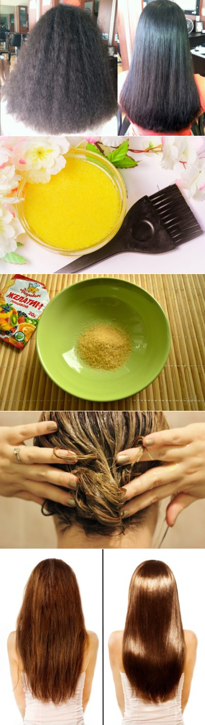 Чем хороши желатиновые маски для волос и как их делать (3 рецепта)