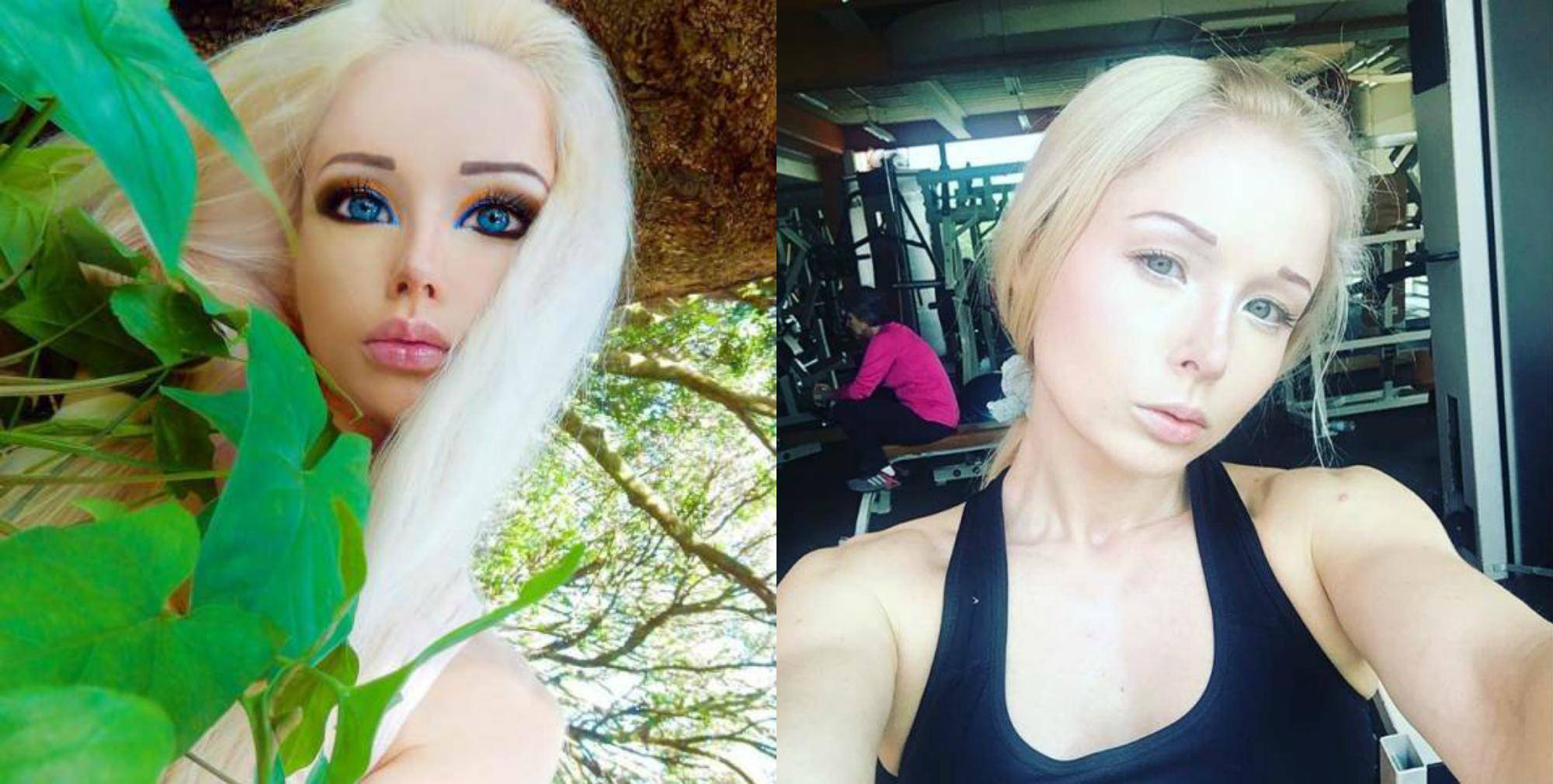 Одесская Барби Валерия Лукьянова без макияжа
