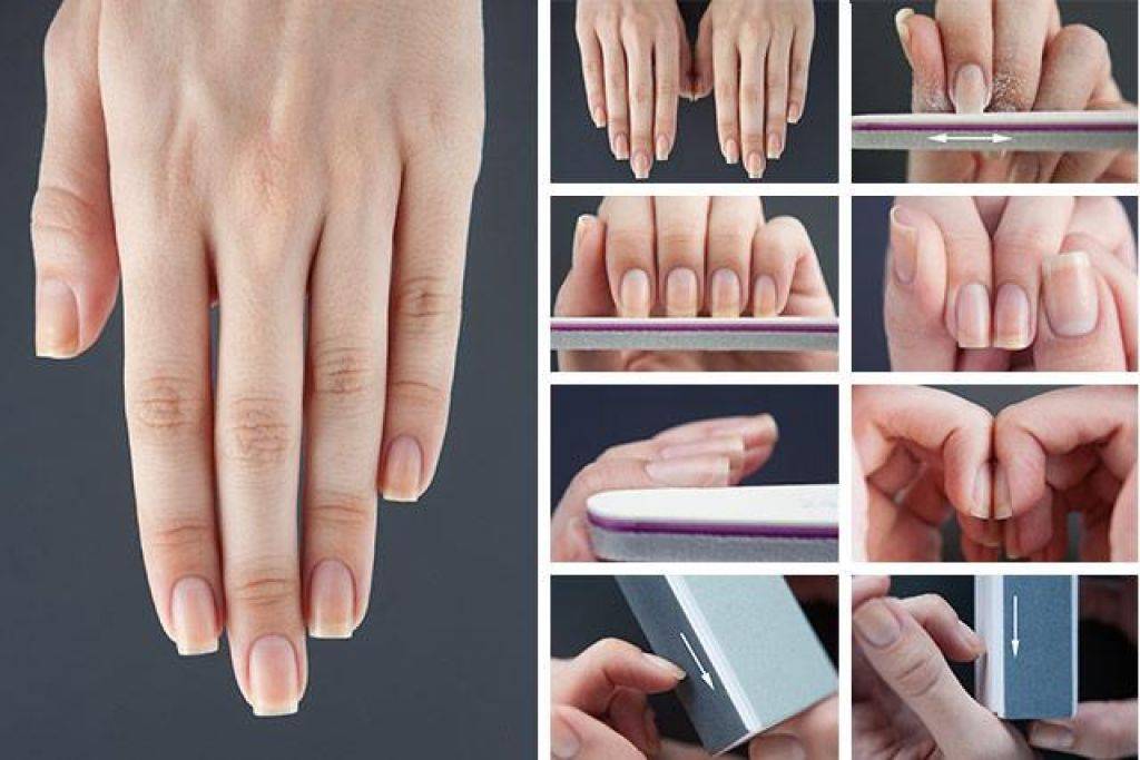 Как подпилить ногти
