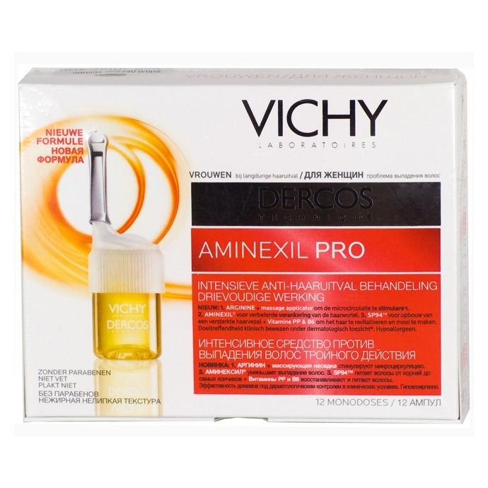Vichy (виши) от выпадения волос для мужчин: обзор и инструкция
