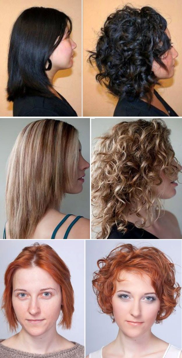 Карвинг на средние волосы: особенности процедуры, фото до и после
