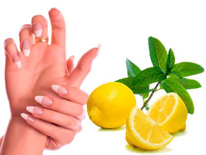 Как использовать лимон для ногтей