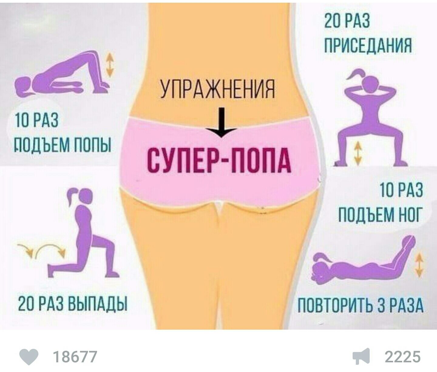 Как быстро накачать упругие ягодицы в домашних условиях?